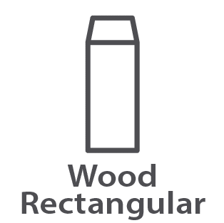 Wood Rectangular