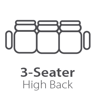 3-Seater Highback
