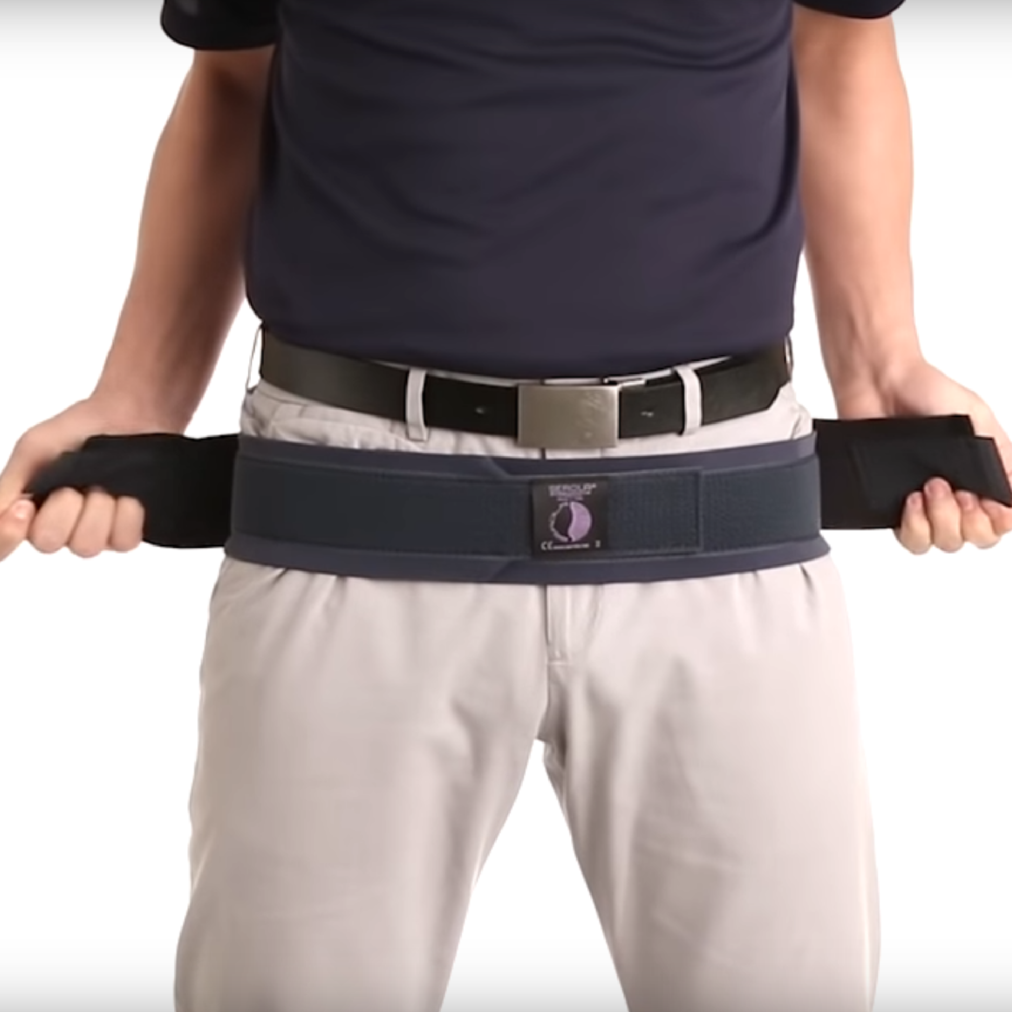 Sacroiliac Compression Brace | Si Joint Pain Relief Belt with Hip Support Pads