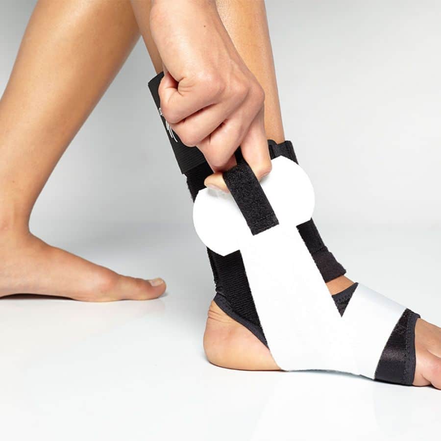 Ankle Support Brace Ankle Sprains FOONEE Adjustable Strap Breathable Ankle Brace Stabilizer Achilles tendonitis Brace Eases Swelling & Heel Spurs for Running 