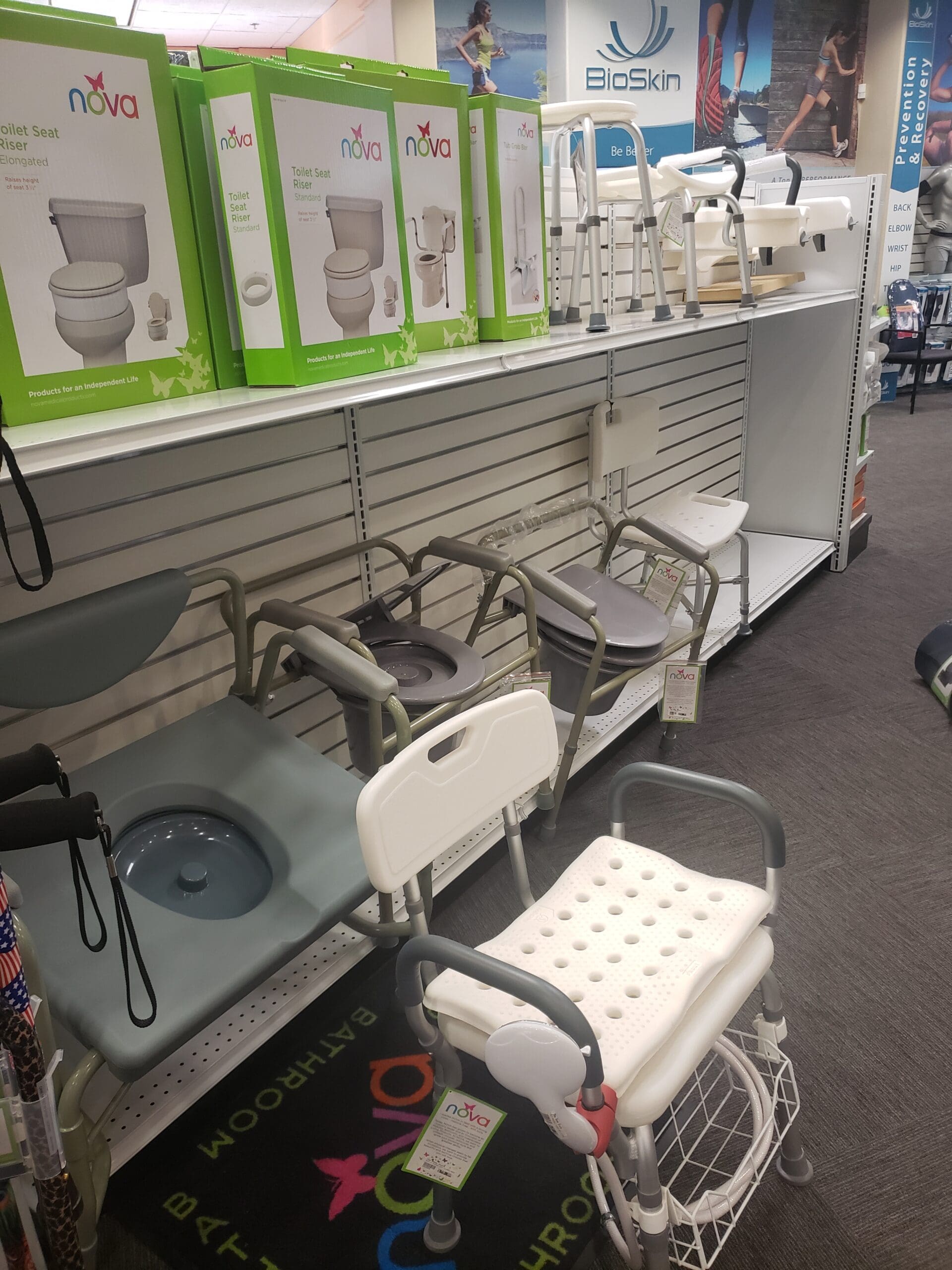 Toilet Seat Risers and Bath Chairs